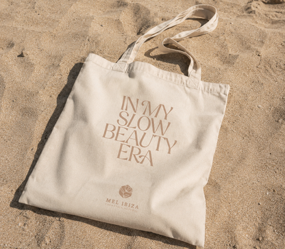 TOTE BAG "IN MY SLOW BEAUTY ERA"