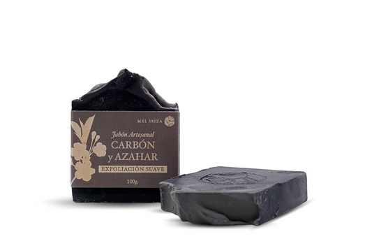 JABÓN DE CARBÓN Y AZAHAR