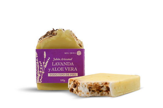 JABÓN DE LAVANDA Y ALOE VERA