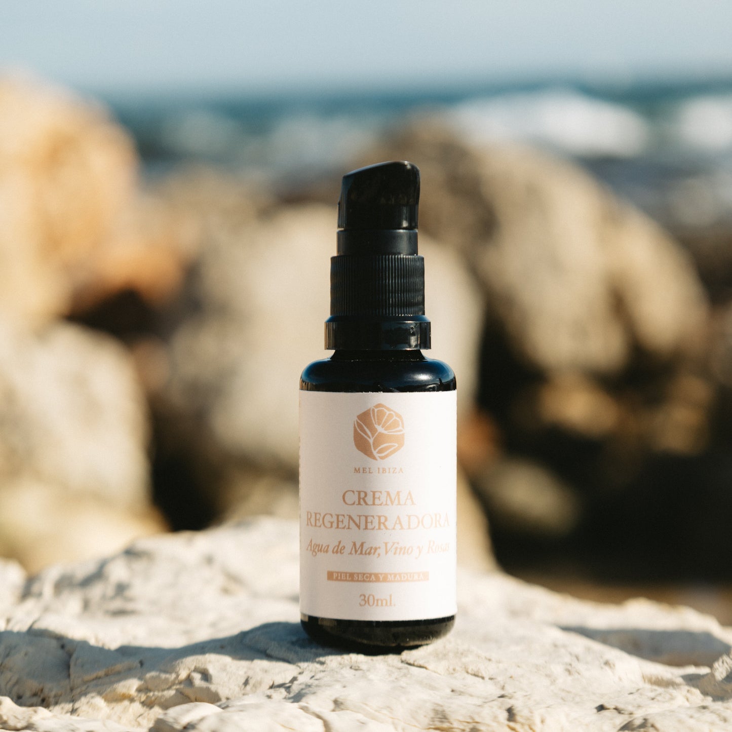 Crema facial natural regeneradora
