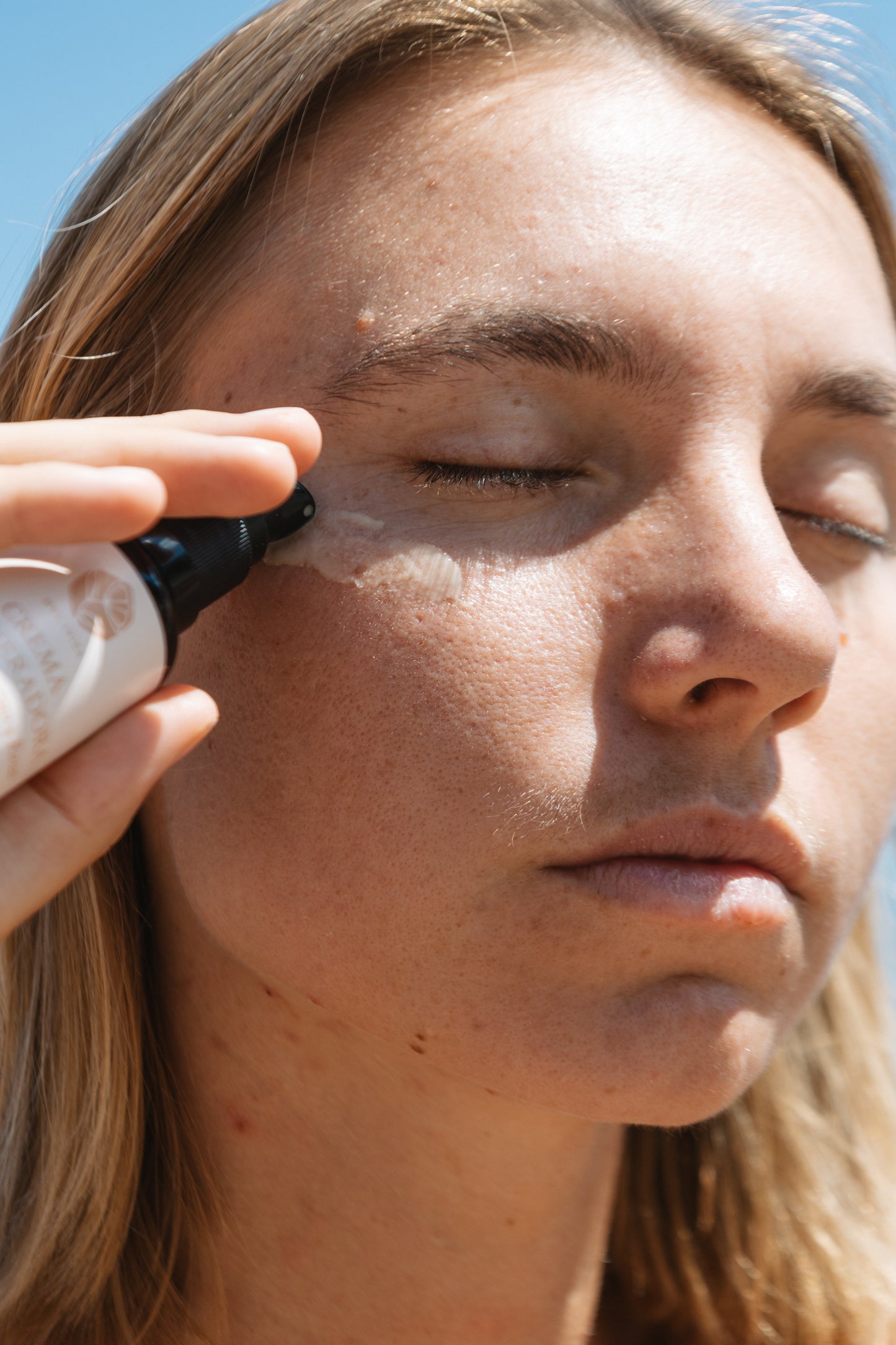 Crema facial natural regeneradora
